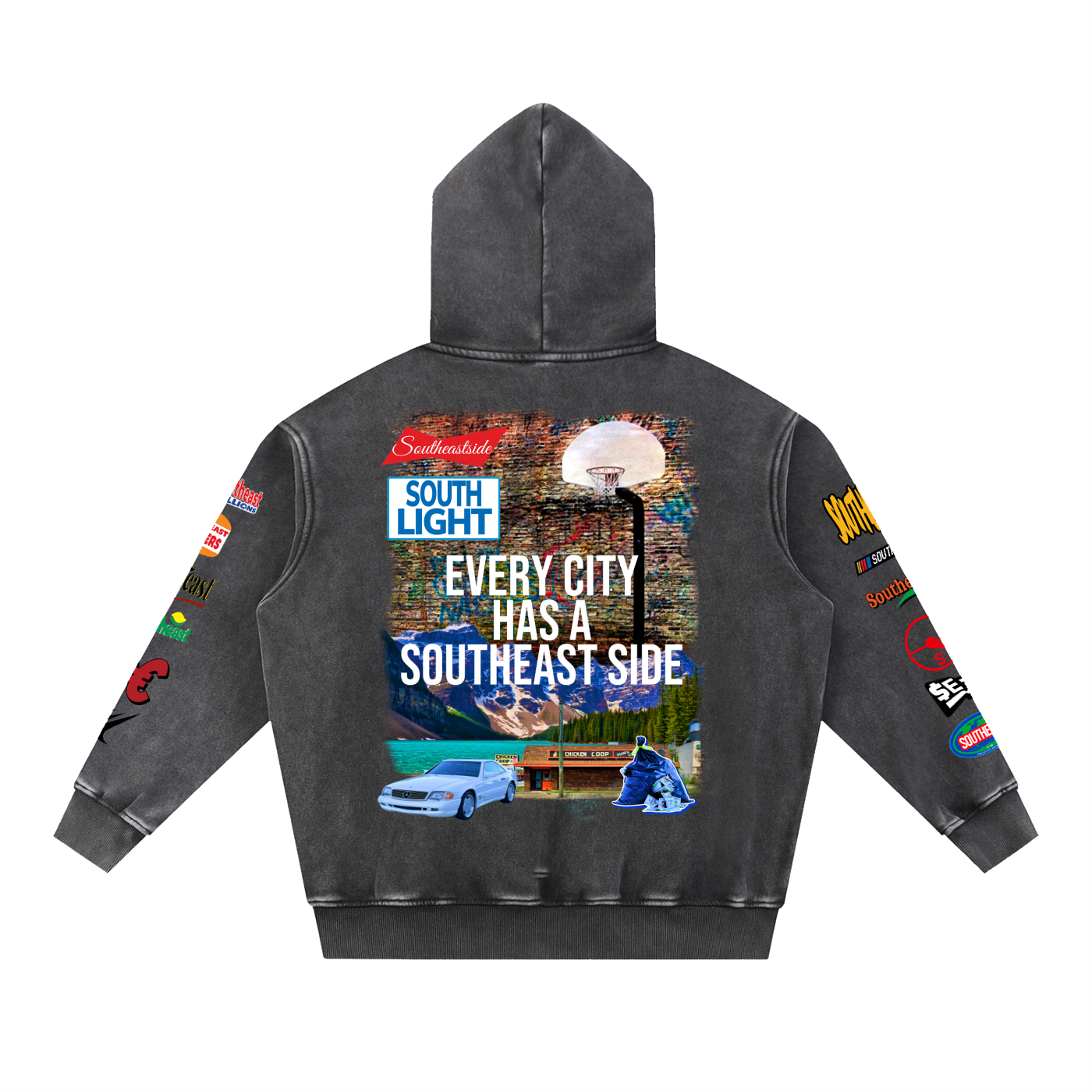 SouthEast Vintage Oversize Hoodie